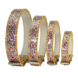 Регулируемый кожаный блестящий ошейник Bling ошейники для кошек для щенков для маленьких и средних собак, кошек, чихуахуа, мопса, товары для домашний Йоркширский питомец