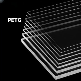 PETG прозрачная полиэтиленовая стефталатная доска пищевые материалы заготовки тарелка пластиковый лист заготовки тарелка