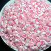 Новые акриловые двухцветные бусины Love, поделки для изготовления ювелирных изделий, сделай сам, микропорт Цена, автомобильные аксессуары на День святого Валентина, свободные бусины