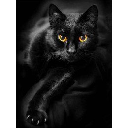 Животное кошка DIY 11CT наборы для вышивки крестом набор для рукоделия хлопковая нить с принтом холст украшение дома новая продажа