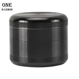 Мельницы для трав 63 мм из алюминиевого сплава, мельницы для специй, 4-слойные прочные киблеры для лекарственных трав, курительные аксессуары для курения, праздничные подарки