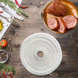 Рулон хлопковой сетки для мяса, эластичная сетка для ветчины, сетка для свинины, мясника, сетка, бытовые инструменты для упаковки хот-догов и сосисок