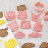 Набор формочек для печенья с героями мультфильмов «Hello Kitty», милая фигурка Sanrio Kuromi Cinnamoroll, форма для моделирования десерта, кухонные принадлежности, инструменты