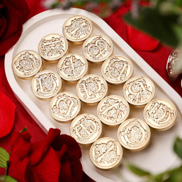 26-буквенная серия A-Z Rose, ретро сургучный штамп, голова, сделай сам, альбом для скрапбукинга, подарок на день Святого Валентина, свадебное приглашение, декор конверта