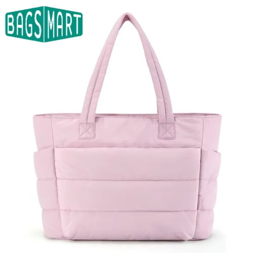BAGSMART женская сумка однотонная большая сумка для поездок на работу колледж мягкая сумка на плечо для отдыха простые женские сумки для путешествий