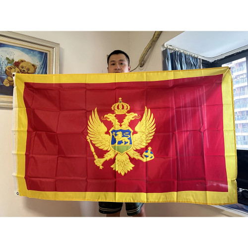 Подвесной флаг с изображением неба, флаг Черногории 3x5 футов 90x150 см, полиэстеровый флаг с рисунком для украшения дома