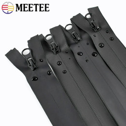 2 шт. Meetee 5 #   Водонепроницаемые нейлоновые молнии 15-150 см, закрытые/открытые молнии для одежды, комплект для ремонта молнии, аксессуары для шитья своими руками