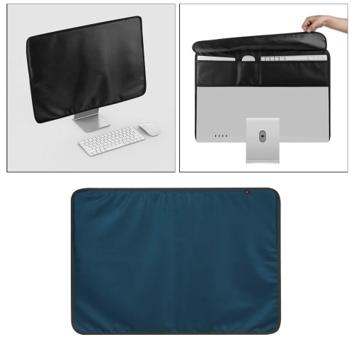 Пылезащитный чехол Для IMac, 24-дюймовый дисплей, экран монитора, Защитная крышка с задним карманом для IMac