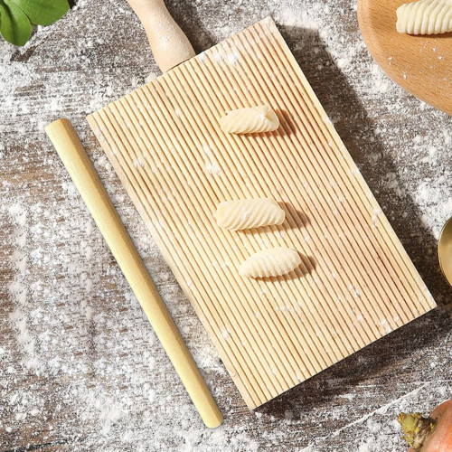 Доска для приготовления макаронных изделий Gnocchi, с фотографией, итальянская макарон, доска для приготовления макаронных изделий, весло для кухонных принадлежностей, рукоделие