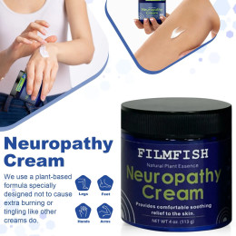 Базовый крем для облегчения нейропатии Vigor Migrastil Extra Strength для ног, ног, рук, веганский, без жестокости, нежный, без ожогов с помощью