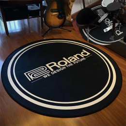 MINISO DISNEY Roland крутые круглые коврики для гостиной, противоскользящий ковер, коврик для прихожей, музыкальные домашние коврики для украшения пола в баре