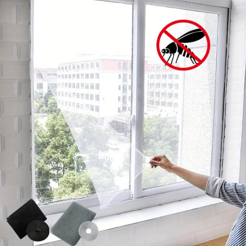 DIY самоклеящиеся домашние насекомые мухи москитная оконная занавеска москитная сетка дверная антимоскитная сетка оконная сетка от насекомых