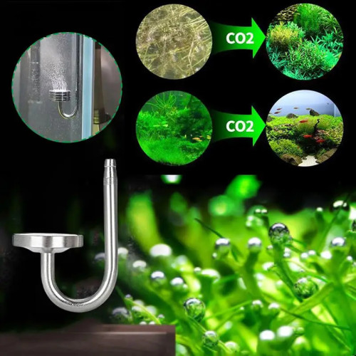 Распылитель CO2 для аквариума, Диффузор CO2 для водных растений, генератор CO2, система редукционных клапанов давления, очиститель CO2 для аквариума