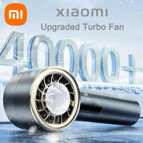 Охлаждающий вентилятор Xiaomi, USB-вентилятор для зарядки, 4000 мАч, беспроводной портативный вентилятор с циркуляцией воздуха, настольный диффузор с воздушным охлаждением, бесшумный вентилятор