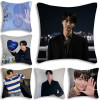 Byeon Woo-seok, корейские наволочки, мультяшный Диванный декоративный домашний двухсторонний принт, короткая плюшевая Милая наволочка для подушки