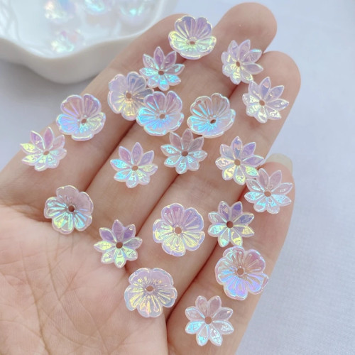 50 шт., Разноцветные Подвески для дизайна ногтей