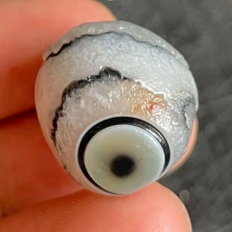 Природный Агат Sardonyx Alxa Gobi Eye, минеральный образец, энергетический бриллиант, камень для сада, домашний декор, подарок