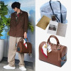 Дизайнерская сумка-органайзер KPOP Boys Boston Bags Luxury V Design Mute Bostons Сумка на плечо унисекс из искусственной кожи через плечо Большая сумка с шелковым шарфом