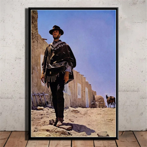 Clint Eastwood, изысканная фотография долларов, Настенная картина, ВИНТАЖНАЯ фотография