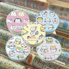Лента Washi Lovely Ins с героями мультфильмов — клейкая маскирующая лента для дневника, скрапбукинга, школьных принадлежностей, подарка для студентов