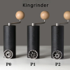 Kingrinder Ручная кофемолка P1 Ручная кофемолка прецизионная ручная итальянская портативная бытовая кофемолка для приготовления кофейных зерен ручной работы