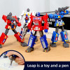 Новый Qingtian Warrior Mecha Transformer Pen, детские развивающие игрушки, модель робота, подарки для мальчиков, студенческие канцелярские принадлежности, подарки