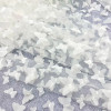 Зеленая 3D Трехмерная бабочка Вышивка Марля детская одежда женское платье вечернее платье ткань с лазерной вышивкой