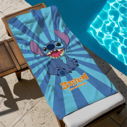 Пляжное полотенце Lovable Stitch, махровые банные полотенца из микрофибры для йоги, путешествий, плавания, фитнеса и кемпинга