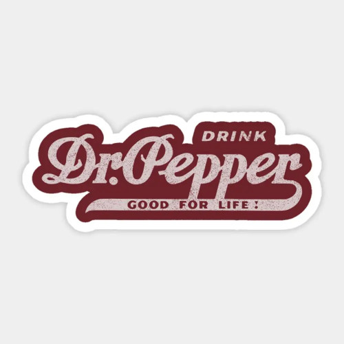 Винтажная наклейка Dr Pepper для ноутбука, декор для спальни, автомобиля, милый мультяшный модный чемодан для общественных мест