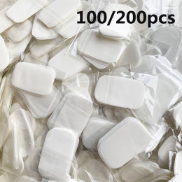 100/200 шт., мини-мыло для путешествий, одноразовая портативная мыльная бумага для мытья рук, ароматическое мыло, мыло для ванной комнаты, таблетки