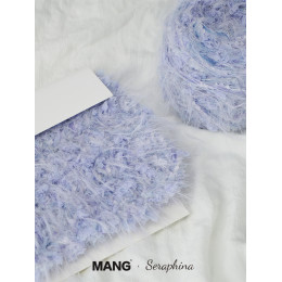 MANG 100 г смешанная пряжа для вязания фиолетовая синяя нить ручная работа вязание крючком палочка плетеная Сумка для волос петля Пряжа Женский подарок декор