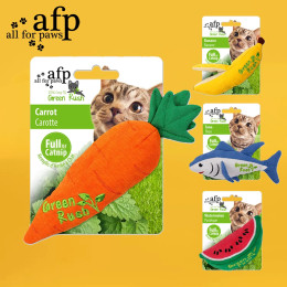 Все для лап, игрушки из кошачьей мяты, морковь, банан, арбуз, тунец, игрушка из кошачьей мяты для кошек, прочная холщовая игрушка со складчатым звуком