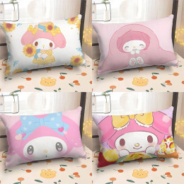 Милая наволочка с принтом Sanrio Melody, наволочка для сна, спальня, украшение для дома, диван, наволочка