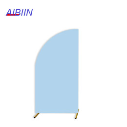 AIBIIN нож в форме арки, фон, однотонный чехол из спандекса, чехол для воздушных шаров, тканевый чехол для свадьбы, дня рождения, вечеринки