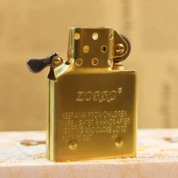 Керосиновая зажигалка Zorro, детали внутренней вставки, газовый/масляный кремневый шлифовальный круг, латунь, белая сталь, зажигалки для сигарет, замена 912 915 902