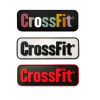 Таблички с именами CrossFit из ПВХ, наклейки для одежды в стиле панк, байкера, аксессуары для одежды, значок