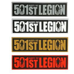 501st Legion Vader C Fisk N수 Повязки на липучке Пакет значков для одежды Военные нашивки