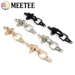 4 шт. Meetee 5 см, металлические пряжки, застежка-лобстер, зажим для ремня сумки, засов для ремня, пальто, пуховик, аксессуары для шитья одежды