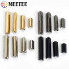 10 шт. Meetee 10-60 мм, металлический зажим для хвоста, пряжка, ремень для сумки, лямка, концевая пробка, застежка, крючок для ремня для одежды, аксессуары для рукоделия из кожи