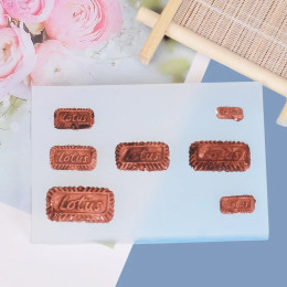 Карамельный микро бисквит DIY торт-мусс Фотофон 15096
