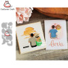 Catlove Boy Girl Back Shadow металлические режущие штампы форма для скрапбукинга Stencil высечки открытки Сделай Сам рельефное тиснение новые штампы для