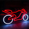 Мотоциклетная неоновая вывеска Аксессуары для мотоциклов для мужчин Крутая вывеска для гаража Подвесной неоновый свет для спальни Игровая комната Пещера Ма да