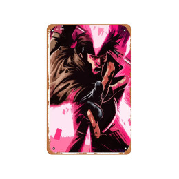 Винтажный жестяной знак Gambit Xmen, иллюстрация № 4, музыкальный бар, паб, кафе, настенная кухня, постер для ванны, караоке, Ретро Декор, искусство 8x12 дюймов