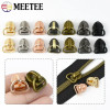 10-50 шт. Meetee 5 #   Ползунки на молнии для нейлоновых молний D-образное кольцо, декоративный съемник на молнии, сумка на голову, одежда, пальто, куртка, аксессуар для ремонта