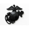 Металлическая наклейка-эмблема USMC, металлическая наклейка, значки, эмблема морской пехоты США, 2 шт.