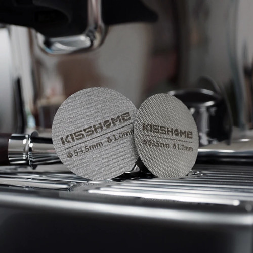Кофейная шайба, экран 51 мм, 53,5 мм, 58,5 мм для Breville Sage Delonghi, многоразовый фильтр, инструмент для приготовления эспрессо, аксессуары для приготовления бариста