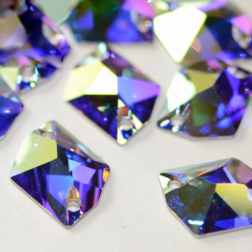 Стразы для шитья Crystal AB 3265 Cosmic, стеклянные стразы для одежды
