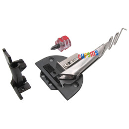 1 КОМПЛЕКТ # CRB-SPECIAL NEEDLE PLATE+FEEDER BINDER+ прогулочная ножка для ZOJE ZJ0628 CONSEW 206RB JUKI DNU-1541 DNU-241 TYPICAL GC0617D