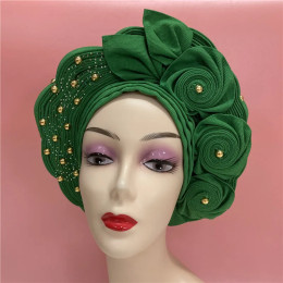 последние aso oke auto gele головная повязка уже африканская кепка ручной работы в нигерийском свадебном геле женские тюрбаны с косой женские повязки на голову 9L0624