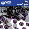 VDD 052 Баклажаны ACME + серия, высокое качество, стеклянные стразы с горячей фиксацией, хрустальные стразы с плоской задней частью, камни для аксессуаров для одежды «сделай сам»